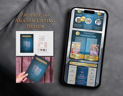 Centering Tool Proのパッケージデザイン+Amazonリスティング画像を作成しました