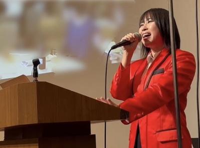 2拠点を繋いだハイブリッドイベントの司会をしました