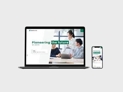 システム開発、アプリ開発等を行う株式会社ジーライブ様のコーポレートサイトを制作させていただきました
