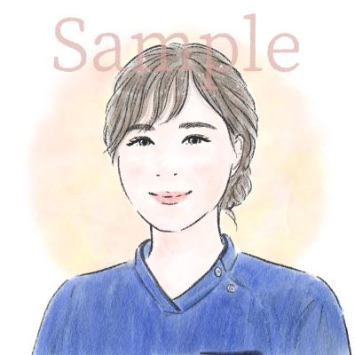 似顔絵アイコンイラストを描かせて頂きました