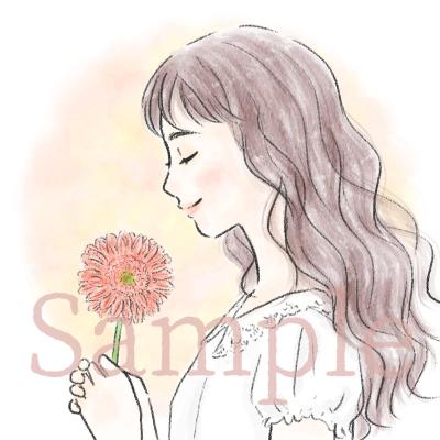 SNSアイコンイラストを描かせて頂きました