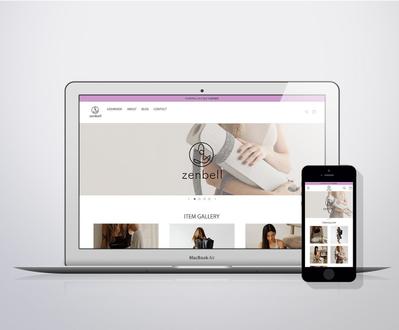 エレガンスさとモダンさを両立したヨガウェアのECショップをShopifyで制作しました