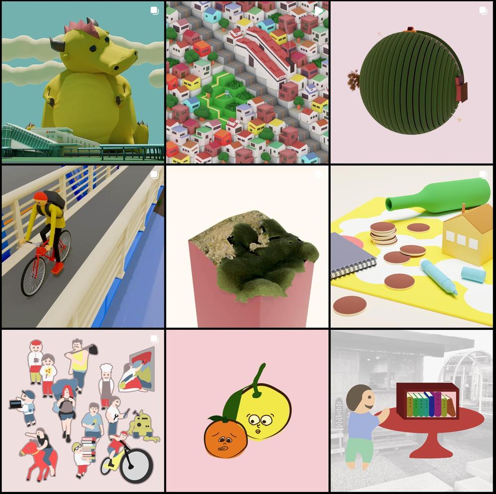 各種CGを制作してきました