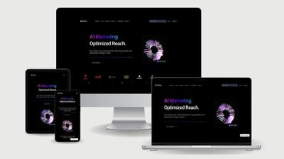 AIスタートアップ向けのウェブサイトをFramerで作成しました