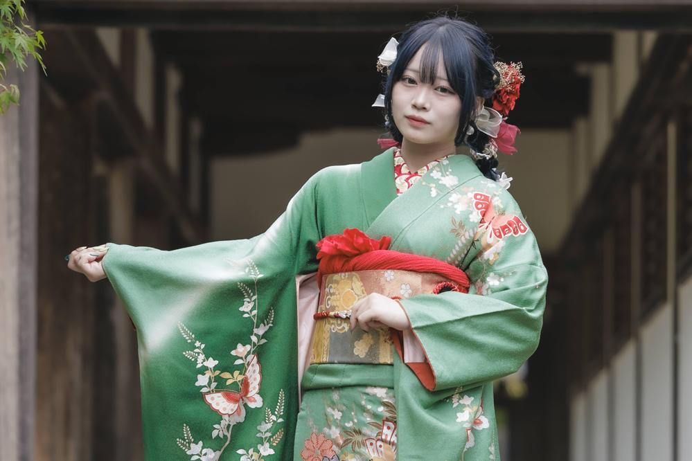 成人式の前撮り写真撮影のご依頼をいただきました