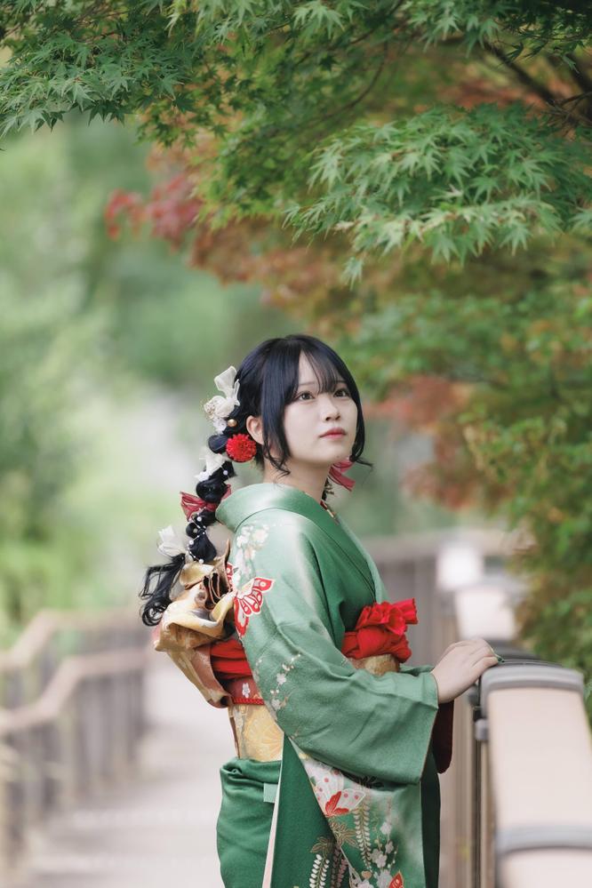成人式の前撮り写真撮影のご依頼をいただきました