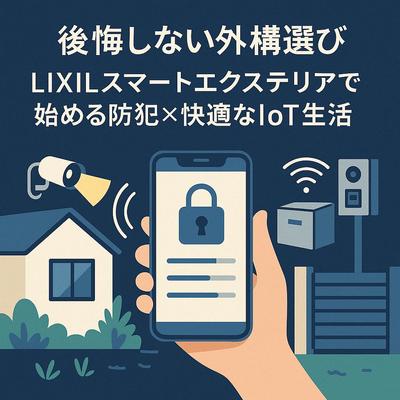 LIXILスマートエクステリアの紹介記事を制作しました