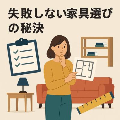 家具選びと配置のブログ記事を構成・執筆しました