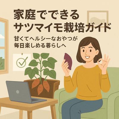 親子で楽しめるサツマイモ栽培ブログを制作しました