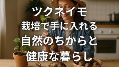 ツクネイモ栽培のコツを初心者向けに紹介しました