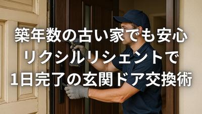 LIXILリシェント玄関ドアの魅力をブログで伝えました