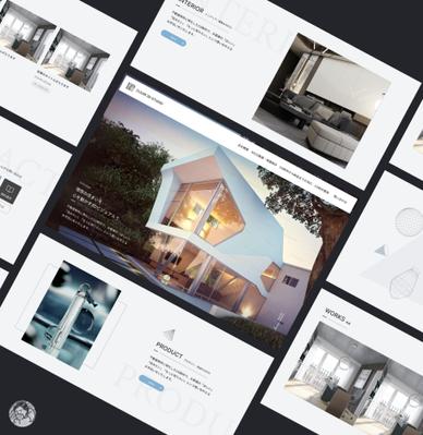 建設業界のサービスHPのデザインをしました