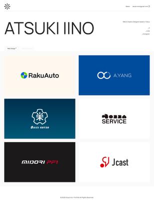 自身のポートフォリオを制作しました