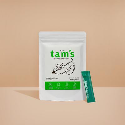 犬用サプリメントの商品撮影をさせていただきました