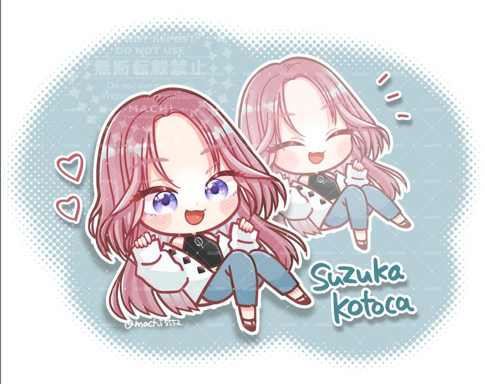 VTuberのキャラクターデザインを作成しました
