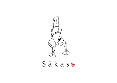 和食レストラン「Sākas」様の店舗ロゴを制作致しました