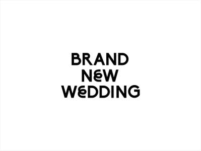 フォトウェディングスタジオ【BRAND NEW WEDDING】さまのロゴを制作しました
