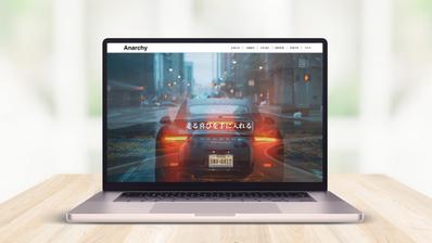 自動車販売店のウェブサイトを作成しました