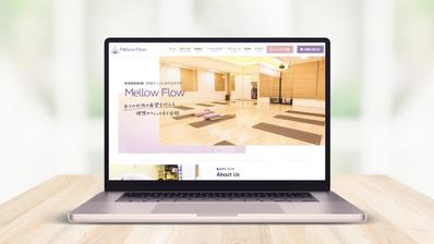 ヨガスタジオのホームページ制作しました