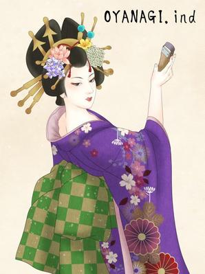 株式会社小柳産業様からのご依頼でインバウンド向け商品の宣伝用イラストを作成させていただきました