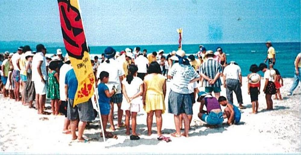 海開き：宝さがし企画10年実施しました