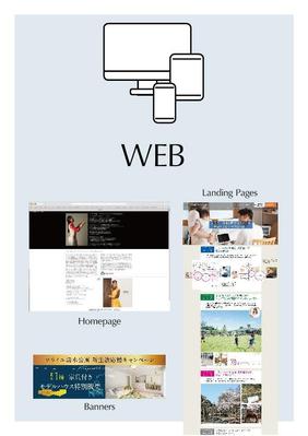 WEBのポートフォリオupしました