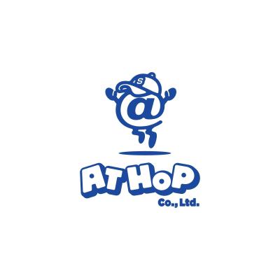 株式会社AT HOPさんのロゴ制作させていただきました