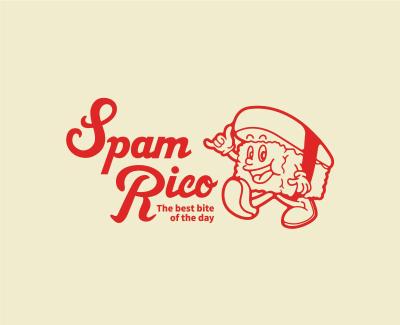 スパムおにぎり専門店のロゴ依頼をいただきました