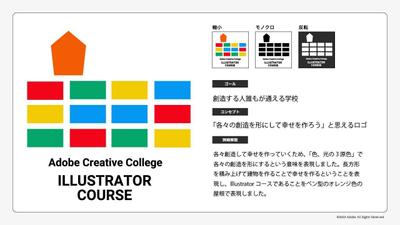 アドビクリエイティブカレッジのイラレコース第8期生として受講しましたました