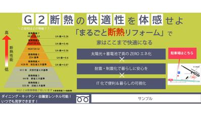 【DTPデザイン】リフォーム会社の店看板と駅看板を作成しました