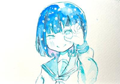 実際どう描いてるのか撮影しました