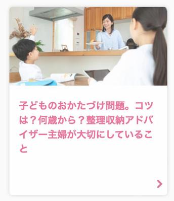 整理収納アドバイザーで活躍中の「人気インフルエンサー まりさん」との対談を連載コラム③としてまとめました