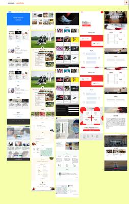 これまで作成したWebサイトを掲載しました
