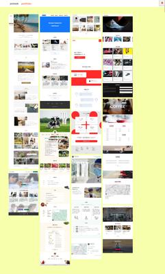 これまで作成したWebサイトを掲載しました