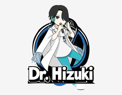 医師×アーティストのキャラクターロゴ制作をしました