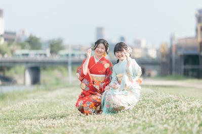 成人式の前撮りをしました