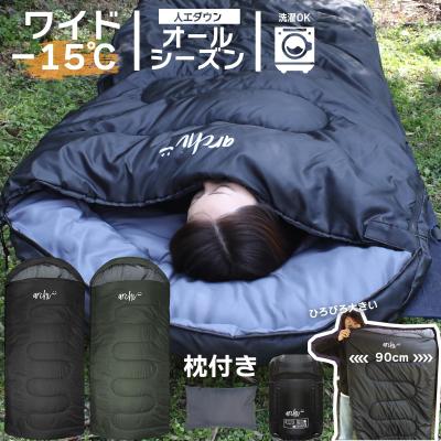 寝袋の商品画像を製作しました