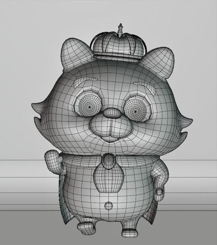 オリジナルキャラクター、たぬキングのVtuberを制作しました