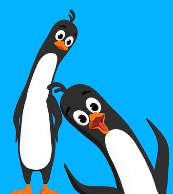 ペンギンのキャラクターをデザイン&モデリングしました