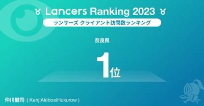 【活動実績】2023年都道府県別クライアント訪問数で１位をいただきました