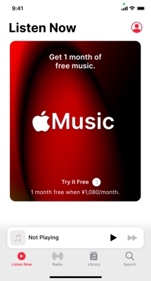 Apple Music 完全再現しました