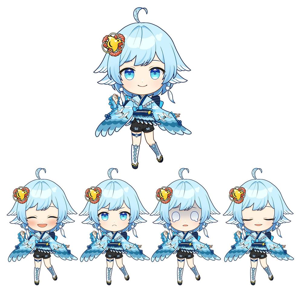 VtuberデザインとLive2Dモデリングを制作しました