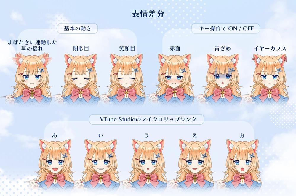 IT学習系VtuberのLive2Dモデルを制作しました
