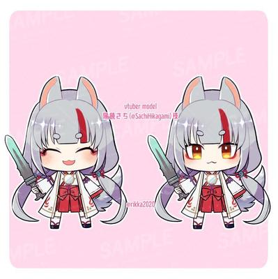 デフォルメイラストを制作しました