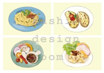 郷土料理「へしこ」のレシピイラストを制作しました