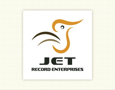 ロゴデザイン　架空企業（JET RECORD）　ロゴマーク制作しました