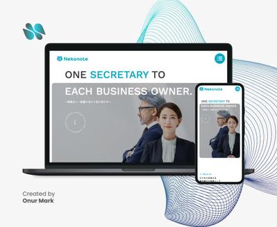 事務系アウトソーシングを行っている企業のホームページ制作を行いました
