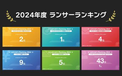 ☆2024年度☆多数のランキングに上位入賞いたしましたました