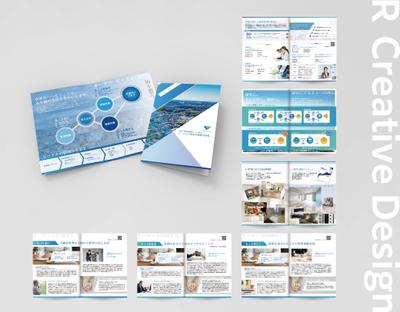 《ビークル不動産企画株式会社様》サービス案内パンフレットご制作させて頂きました