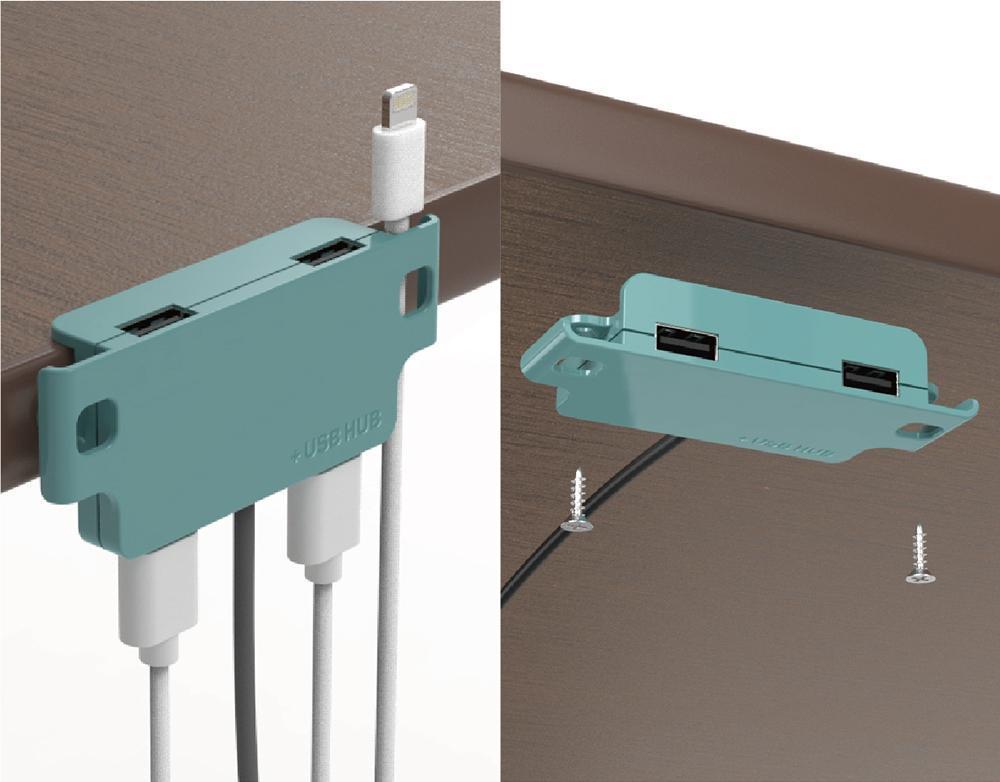 デスクにねじ止め可能なUSBハブのデザイン・設計をしました - ランサーズ